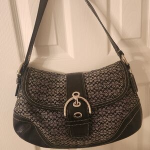 Coach Black Shoulder Bag